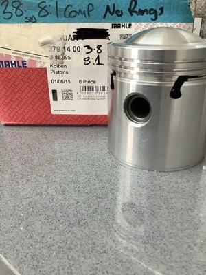 Pistones Mahle Jaguar 3.8 8:1 para Jaguar etype tipo Mk2 MkX Foto 1 de 4