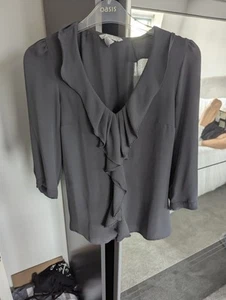 Grey Blouse Women EUR 32 - Picture 1 of 4