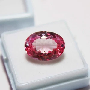 Zaffiro Padparadscha Qualità Cimelio 9-10 Ct Forma Ovale Certificato Raro Naturale - Foto 1 di 12