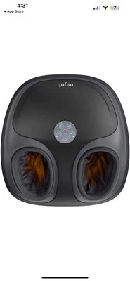 Foot Massager with Shiatsu Tapping Heat and Air Compression - Image 1 of 4