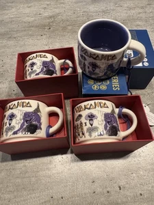 STARBUCKS Minitasse/Ornament WAKANDA Been There Series NEU !! Espresso - Bild 1 von 4