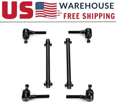 Комплект для восстановления внутреннего и внешнего рулевого управления анкерного стержня подходит для Chevrolet Corvette 1963–1982 годов - Изображение 1 из 4