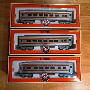 Lionel 29092/29093/29094 Santa Fe Stromlinien 3-Wagen Personen Set Spur O - Bild 1 von 8