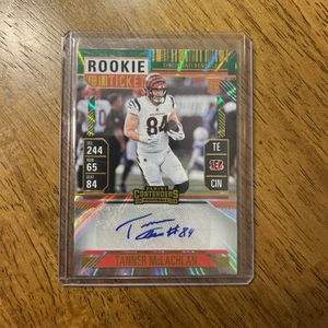 Tanner McLachlan Rookie Auto 2024 Panini Contenders Rookie Ticket Green Parallel - Bild 1 von 2