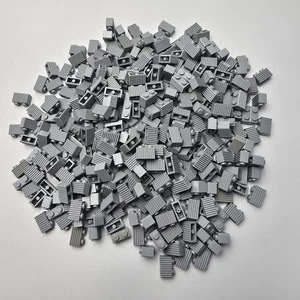 Lego 420+ 2877 hellgrau modifizierter Stein 1 x 2 Gitter Teile Restposten  - Bild 1 von 5