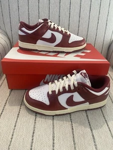 Nike W Dunk Low PRM Premium Vintage Team Red Women's Size 7.5,Men’s 6 FJ4555-100 - Picture 1 of 5