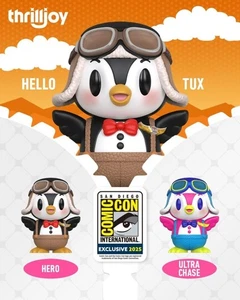 SDCC 2025 ¡Thrilljoy Pix! HELLO TUX "CHANCE OF CHASE" - LE 1000 - Imagen 1 de 1