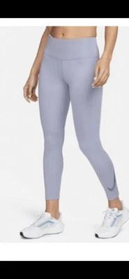 Nike Fast Dri-Fit Mid-Rise 7/8 Womens Tight Fit Leggings For Running | Medium - Image 1 of 4