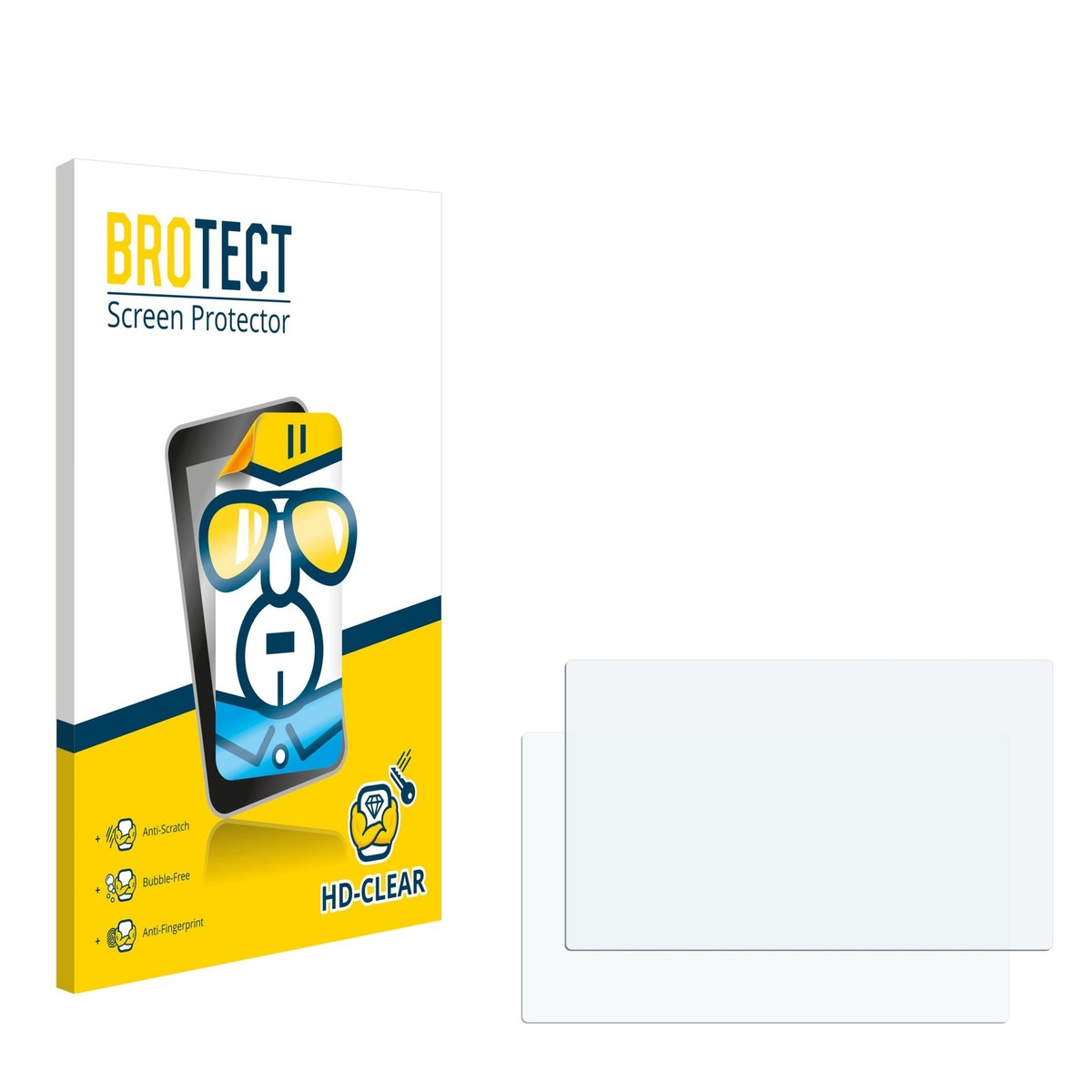 Protector De Pantalla Cristal BROTECT AirGlass Para Renault Clio 5 2020 Easy Link 9.3" - Dureza 9H, Antiarañazos