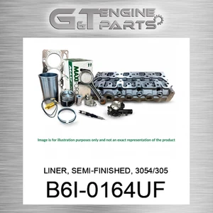 B6I-0164UF LINER, SEMI-FINISHED, 3054/3056 Maxiforce (NEW AFTERMARKET) - Picture 1 of 1