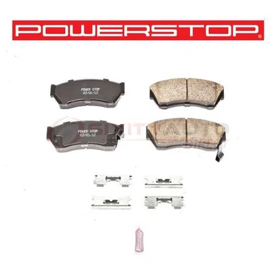 PowerStop Front Disc Brake Pad & Hardware Kit for 1990-1997 Geo Metro 1.0L jm Foto 1 de 4