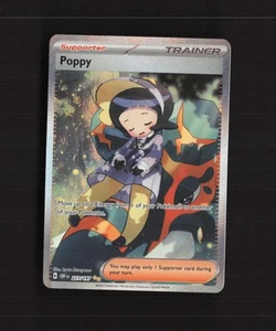 Poppy 227/197 Obsidian Flames Full Art SIR Rare Holo Pokemon Card LP - Picture 1 of 10