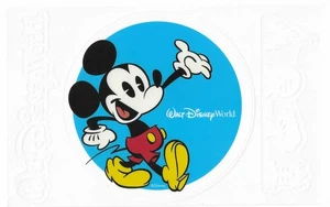 Walt Disney World Mickey Mouse Decal Sticker Sheet - Picture 1 of 1