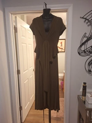 Vestido Michael Kors verde mezcla talla 12 Foto 1 de 3