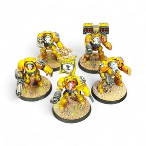 Imperial Fists Terminator Squad Pro Painted Warhammer 40K Space Marines - Bild 1 von 20