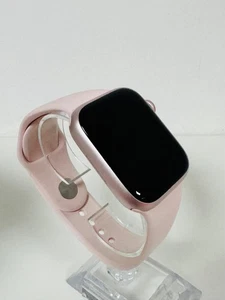 Apple Watch Series 9 45MM PINK GPS & Cell - Sand Strap - GREAT CONDITION - Picture 1 of 4