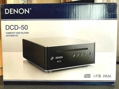 DENON DCD-50 SP CD Player MP3 WMA File Playback D/A Converter 100V for Audio JPN - Image 1 of 4