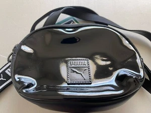 Puma Women’s Black Crossbody Bag Adjustable Bag NWT - Picture 1 of 6