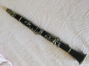 nice old wooden Eb Clarinet with 2 rings - Picture 1 of 13