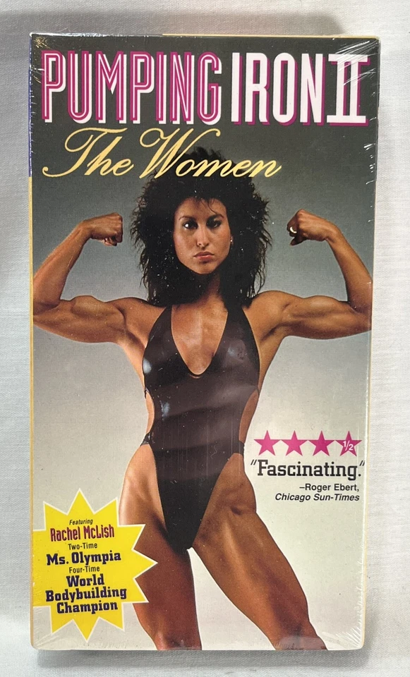 Pumping Iron II The Women Sealed VHS Body Building Video Tape Rachel McLish 1996 Foto 1 de 4