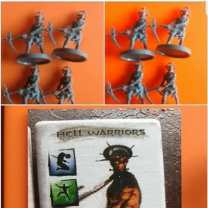 8x Höllenkrieger 1 Karte mythische Schlachten Pantheon Conan Crossover Monolith Krieger - Bild 1 von 1