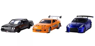 BROKEN CARFast and Furious Licensed 1:32 Die Cast Vehicles 3Pack Buick Toyota Ni - Image 1 of 4