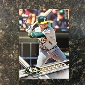 2017 Topps Update US113 Franklin Barreto RC Oakland Athletics - Bild 1 von 2