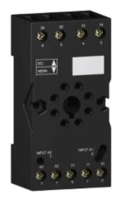 Telemecanique RUZ 1A Relay Socket DIN Rail Mount - Picture 1 of 5
