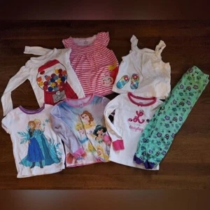 Girls 4/4T Pajama pieces lot - Picture 1 of 8