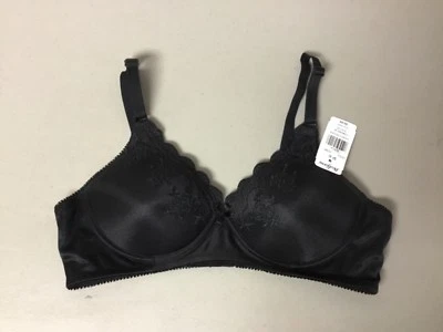 Sujetador para mujer Bestform By Vanity Fair talla 34C negro #378L nuevo con etiquetas Foto 1 de 2