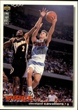 1995-96 Collector's Choice Cleveland Cavaliers Basketball Card #125 Mark Price