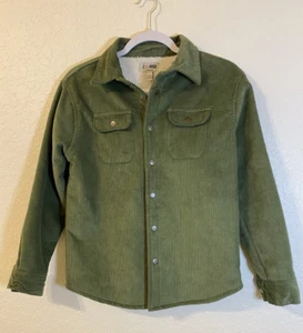 Women's Corduroy Fleece Jacket Size Large Chore Barn Casual Utility Country - Picture 1 of 7