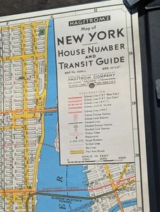 New York Hagstrom's Karte Hausnummer und Transitführer 2000A TOP - Bild 1 von 10