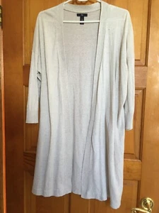 GAP open front cardigan cream gray XL - Picture 1 of 5