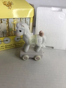 Precious Moments Pony Birthday Figurine-Being Nine 9 Is Just Devine - Picture 1 of 3