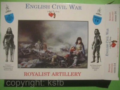 1:32 Figuren Call to Arms #14 England Bürgerkrieg Parlament Artillerie Bedienung - Image 1 of 3
