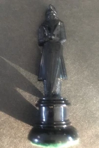 1947 KINGSWAY Chess ~ Black Pawn~ Felt Bottom ~ Replacement Piece (FREE SHIP.) - Picture 1 of 3