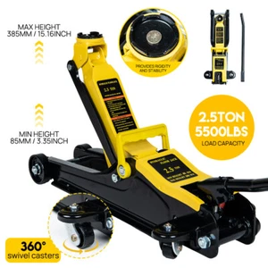 Hydraulic Floor Jack 2.5Ton Trolley Jack Low Profile Car Quick Lifter - Picture 1 of 16