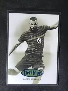 2021-22 Futera Unique Heritage Saphir #061 Karim Benzema 30/35 - Bild 1 von 2