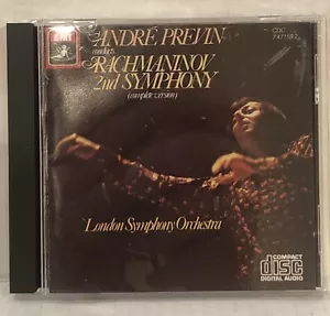 André Previn - Rachmaninov 2nd Symphony (Complete Version ) CDC 7471592 Japan - Imagen 1 de 3