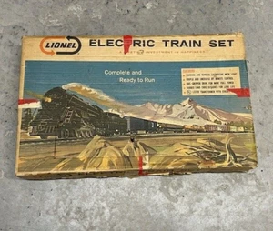 Vintage LIONEL Electric Train Set BOX + Original Warranty and Registration Cards - Picture 1 of 12