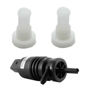 Bomba de lavadora de parabrisas automático Mean Mug con 2 ojales de pantalla para BMW 67128362154 - Imagen 1 de 9