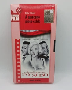 A qualcuno piace caldo con Marilyn Monroe VHS  - Picture 1 of 2