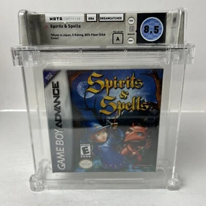 Gameboy Advance Spirits And Spells Graded Wata 8.5 A (New/Sealed) - Picture 1 of 6