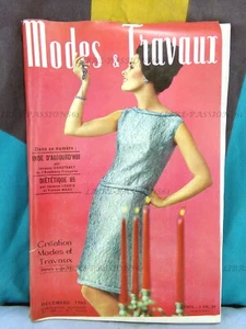 MAGAZINE MODES & TRAVAUX AVEC SUPPLÉMENT COUTURE N°780, DÉCEMBRE 1965 - Imagen 1 de 12