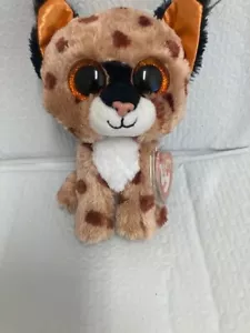 Ty Beanie Boos ❤️ BUCKWHEAT The LYNX Cat 6" PLUSH New MWMT's - Picture 1 of 1