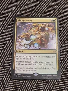 MTG 1x Abrupt Decay Modern Masters 2017 Magic the Gathering Card 249/254 - Picture 1 of 6