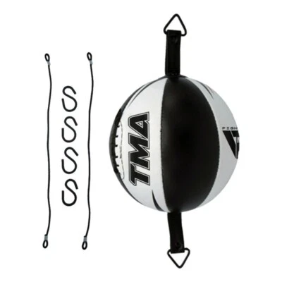 Saco de Boxeo TMA Cuero Piel de Vaca Doble Extremo Velocidad Bola Piso a Techo Foto 1 de 3