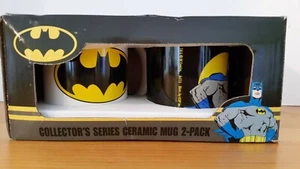 Batman Ceramic Mugs Collectors Series 2 Pack NIB - Picture 1 of 11