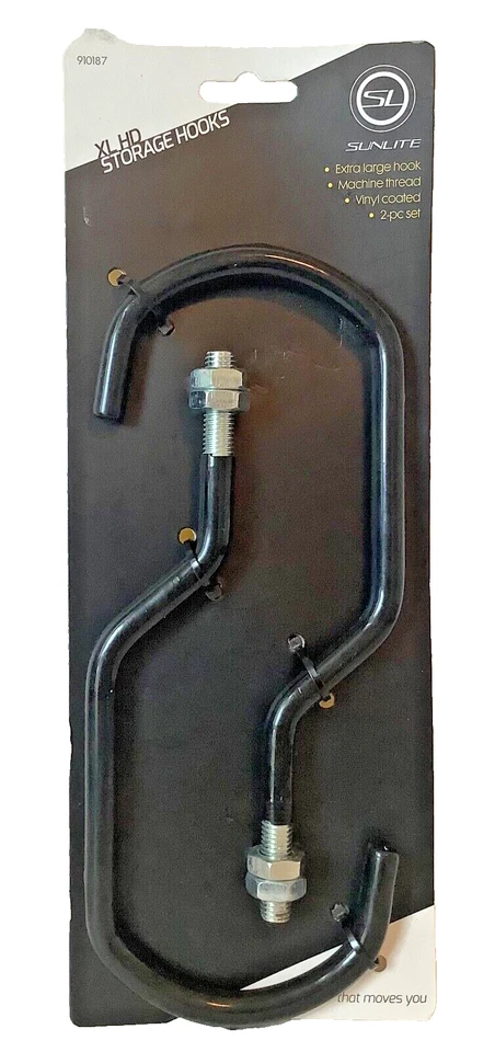 Sunlite Storage Hooks SUNLT Xl/hd Bk Machine Thread Cdof2